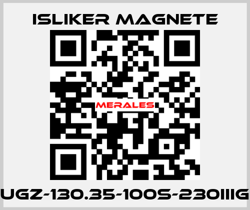 UGz-130.35-100S-230IIIG ISLIKER MAGNETE