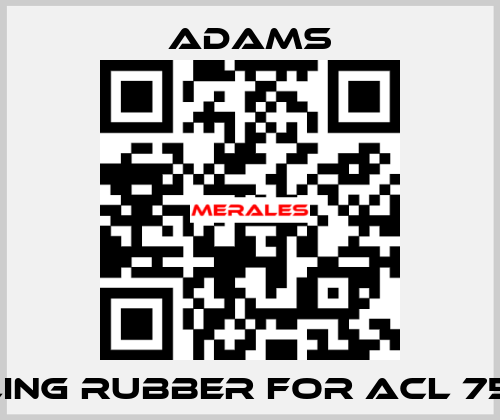 Sealing rubber for ACL 7595 C ADAMS