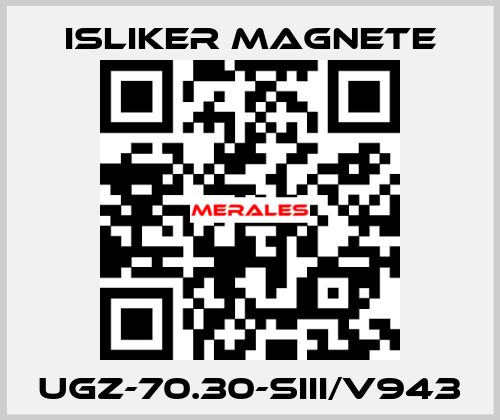 UGz-70.30-SIII/V943 ISLIKER MAGNETE