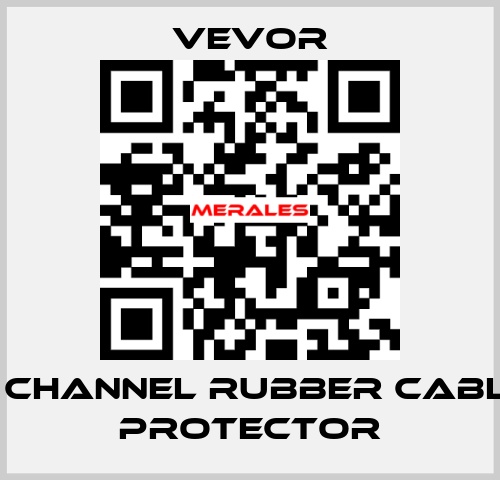 3 Channel Rubber Cable Protector VEVOR