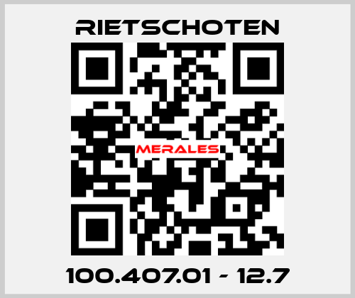 100.407.01 - 12.7 RIETSCHOTEN