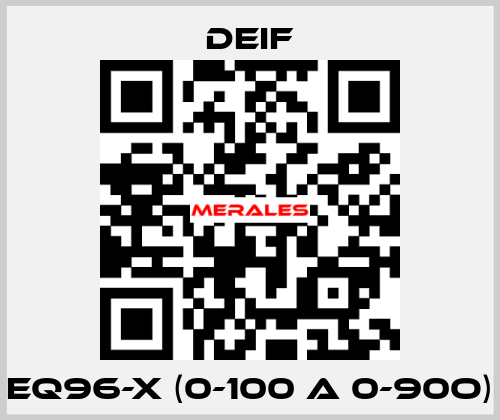 EQ96-x (0-100 A 0-90o) Deif