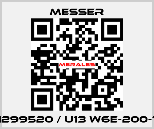 51299520 / U13 W6E-200-16 Messer