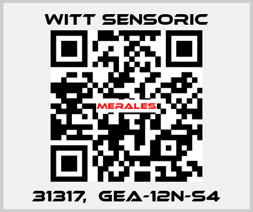 31317,  GEA-12N-S4 Witt Sensoric