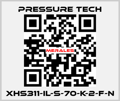 XHS311-IL-S-70-K-2-F-N Pressure Tech