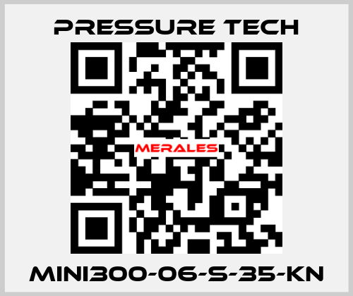 MINI300-06-S-35-KN Pressure Tech