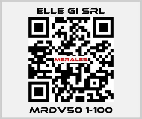 MRDV50 1-100 ELLE GI SRL