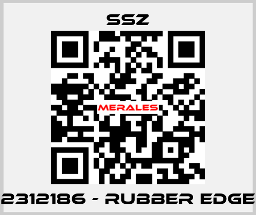 2312186 - rubber edge Ssz