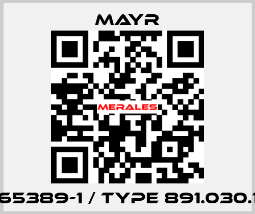 8165389-1 / Type 891.030.1 S Mayr