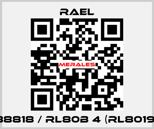 38818 / RL80B 4 (RL8019) RAEL