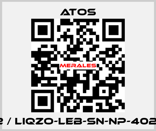 161112 / LIQZO-LEB-SN-NP-402L4/Z Atos