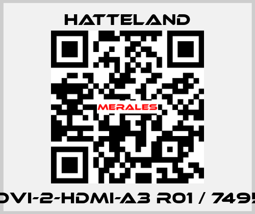 HT DVI-2-HDMI-A3 R01 / 749529 HATTELAND