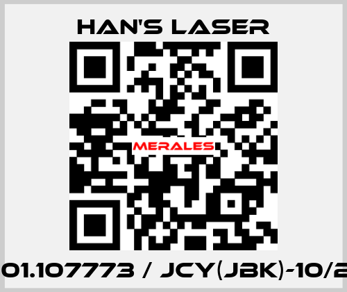 23.01.107773 / JCY(JBK)-10/20K Han's Laser