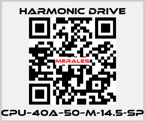 CPU–40A–50–M-14.5-SP Harmonic Drive