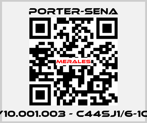 Y10.001.003 - c44sj1/6-1c  PORTER-SENA