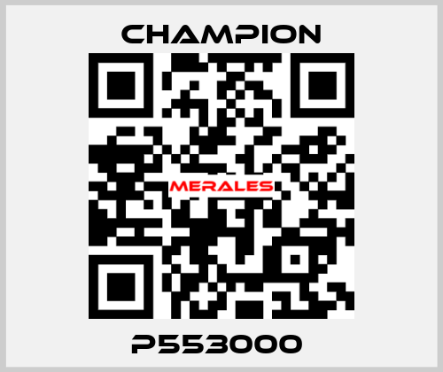  P553000  Champion