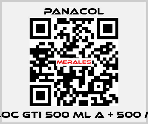 PENLOC GTI 500 ml A + 500 ml B  Panacol