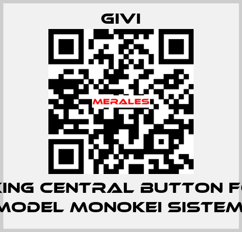 Fixing central button for model MONOKEI SISTEM  Givi