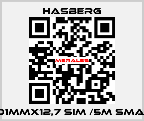 0,01MMX12,7 SIM /5M SMALL Hasberg