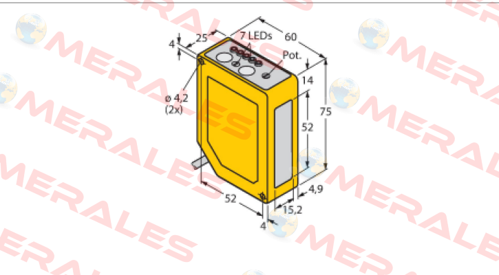 Q60VR3LAF1400 W/30 Turck