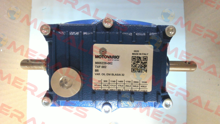 4176398 - TXF002 P140*11 140/11*23 B5 CM MV Motovario