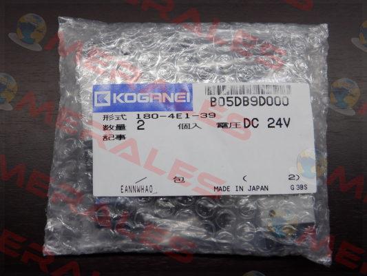 180-4E1-39 (DC24V) Koganei