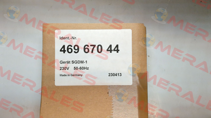 46967044 / SGDM-1 220-240 V Demag