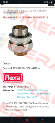 US-P 5010.427.016 Flexa