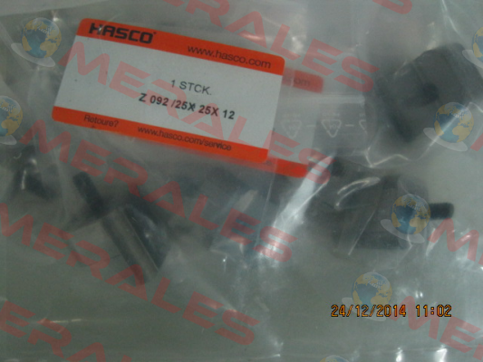 Z 092 /25X 25X 12   563170  Hasco