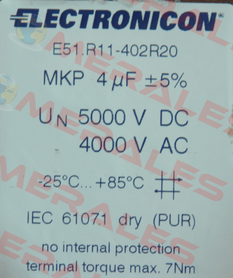 E51.R11-402R20  Electronicon