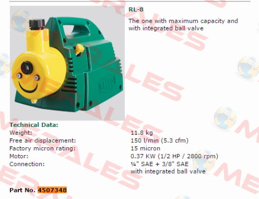 RL-8 , 4507348  Refco