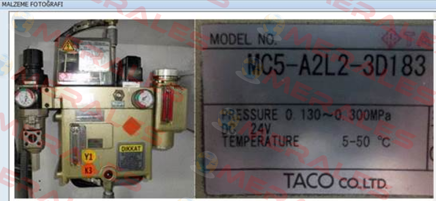 MC5-A2L2-3D183  OEM!!  Taco