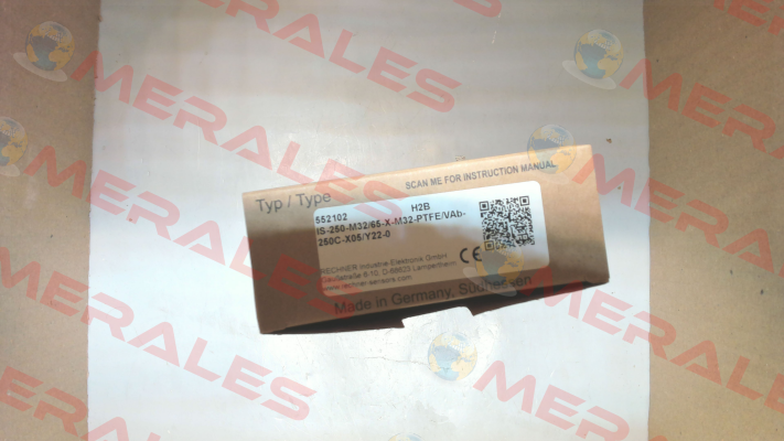 p/n: 552102, Type: IS-250-M32/65-X-M32-PTFE/VAb-250C-X05/Y22-0 Rechner