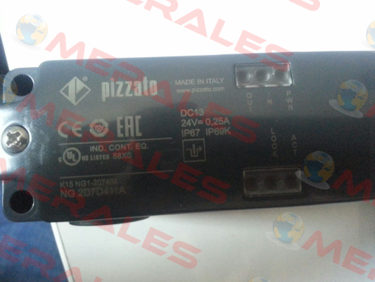 NG 2D7D411A  Pizzato Elettrica