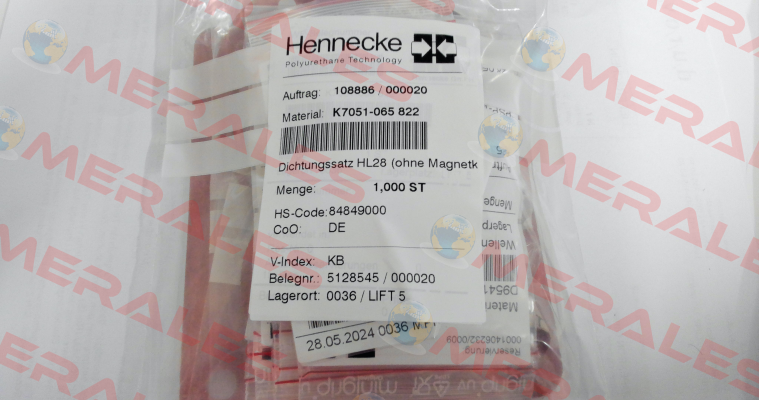 K7051-065 822 Hennecke