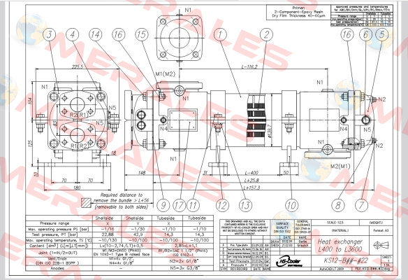 KS12-BCN-420 L1500 HS Cooler