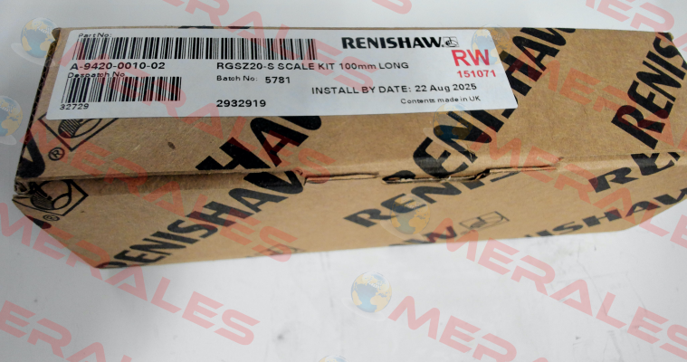 A-9420-0010 / RGSZ20-S Renishaw