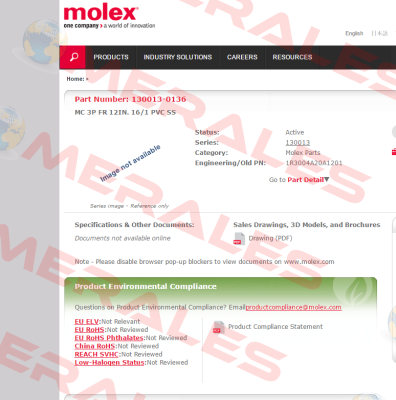 1R3004A20A1201 Molex