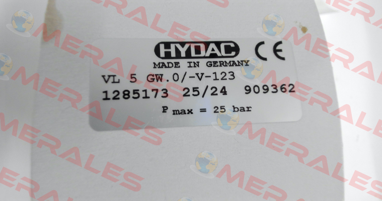 1285173 / VL 5 GW.0/-V-123 Hydac