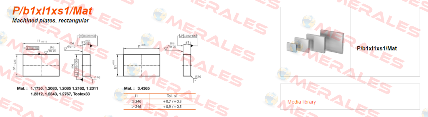 P/346x346x56/1.2343  Hasco