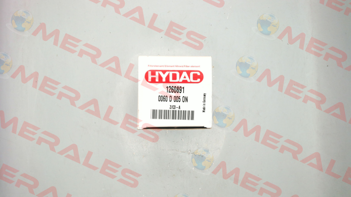 P/N: 1260891, Type: 0060 D 005 BN4HC Hydac