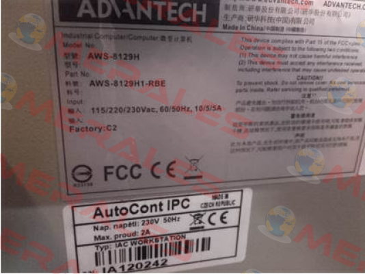 AWS-8129H1-RBE  obsolte no replacement  Advantech