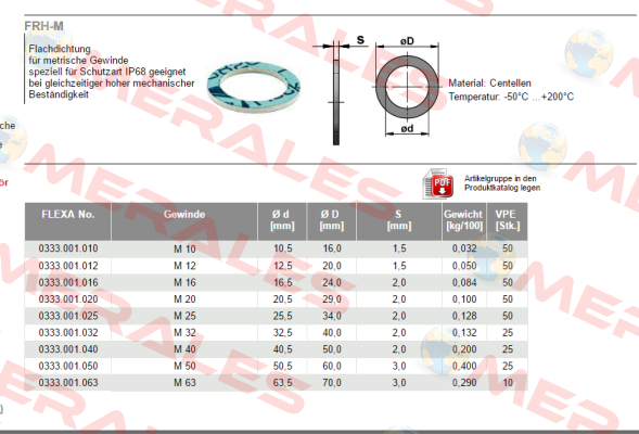 333001025 (1 x 10 pcs.)  Flexa