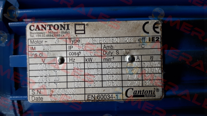 2SIEK 080B-4 0  Cantoni