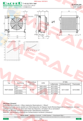 RAP 430/2E Sesino