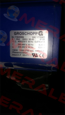 IGKU 90-80  Groschopp