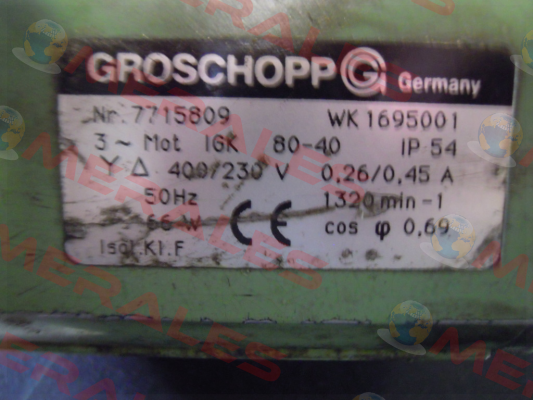 WK1695001  Groschopp