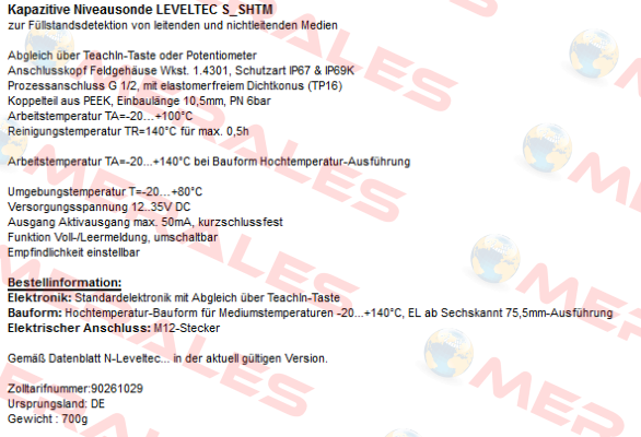  LEVELTEC S-SHTM  Hengesbach