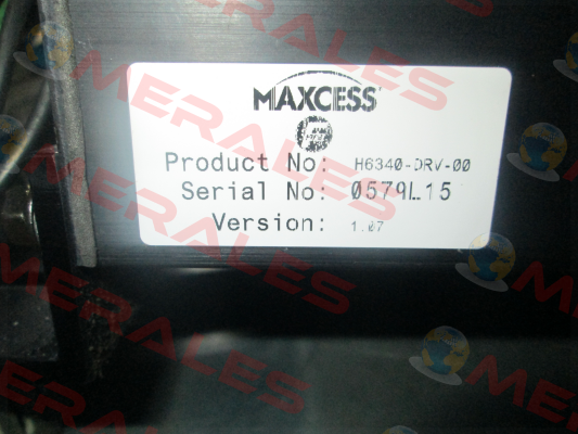 H6340-DRV-00 Maxcess