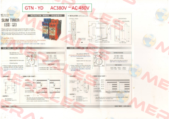 GTN-YD, AC 380V ~ 480V  Luxco (formerly Westronics)